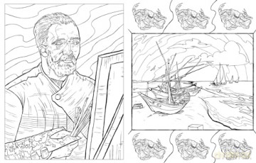 Coloring Van Gogh - Insight Editions [KSIĄŻKA]