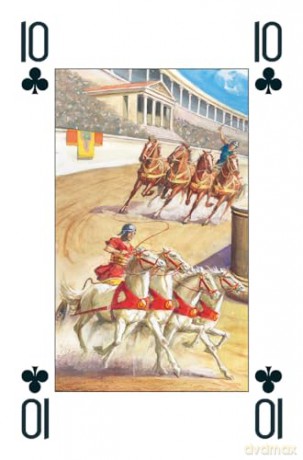 Colosseum Playing Cards: 1 deck of 54 playing cards - Severino Baraldi [KSIĄŻKA]