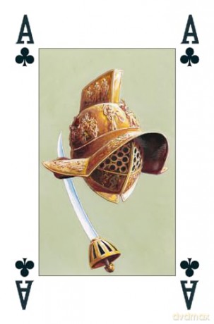 Colosseum Playing Cards: 1 deck of 54 playing cards - Severino Baraldi [KSIĄŻKA]