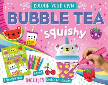 Colour Your Own Bubble Tea Squishy - Make Believe Ideas [KSIĄŻKA]