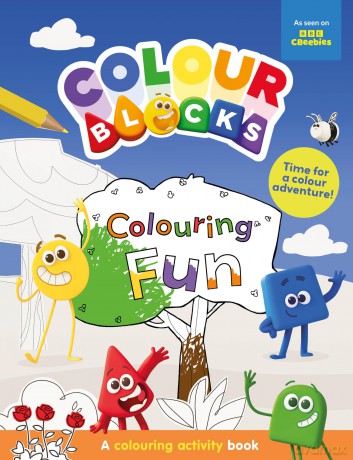 Colourblocks Colouring Fun: A Colouring Activity Book (Numberblocks Colouring Books) - Colourblocks [KSIĄŻKA]