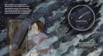 Comet Chaser: The True Cinderella Story of Caroline Herschel, the First Professional Woman Astronomer - Turner/Mildenberger [KSIĄŻKA]