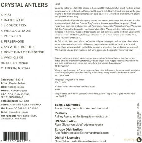 Crystal Antlers: Nothing Is Real [CD]