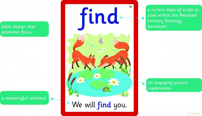 Common Exception Words Flash Cards: Reception, Year 1 and Year 2 Words - Perfect for Home Learning - with 109 Colourful Illustrations - Foxton Books [KSIĄŻKA]