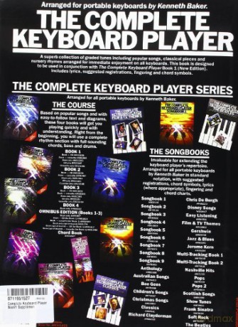Complete Keyboard Player Book1 Supplemen: Book 1 (Supplement - Kenneth Baker S.J [KSIĄŻKA]