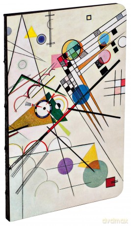 Composition 8 by Vasily Kandinsky Small Bullet Journal: Small Bullet Journal - Vasily Kandinsky [KSIĄŻKA]