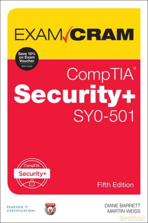 CompTIA Security+ SY0-501 Exam Cram - Diane Barrett [KSIĄŻKA]