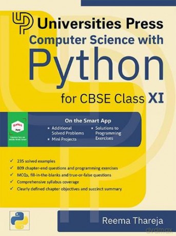 Computer Science with Python for CBSE Class XI (CBSE Higher Secondary) - Reema Thareja [KSIĄŻKA]