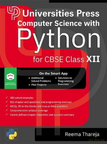Computer Science with Python for CBSE Class XII (CBSE Higher Secondary) - Reema Thareja [KSIĄŻKA]