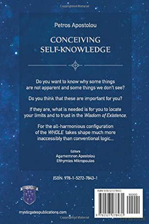 CONCEIVING SELF-KNOWLEDGE: Through 40 Sessions with Petros Apostolou: 1 - Mr Petros Apostolou [KSIĄŻKA]