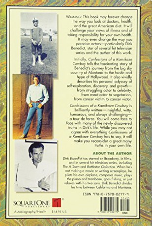 Confessions of a Kamikaze Cowboy: A True Story of Discovery, Acting, Health, Illness, Recovery, and Life - Dirk Benedict [KSIĄŻKA]