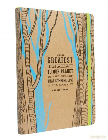 Conservation Series: Softcover Notebook (Kraft Paper): Notebook With Quotes, Hiking Journal, Camping Journal - Insight Editions [KSIĄŻKA]