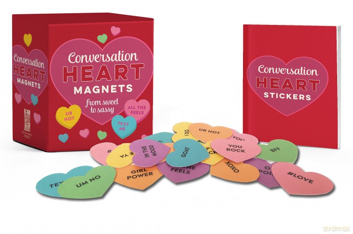 Conversation Heart Magnets: From Sweet to Sassy (Rp Minis) - Running Press [KSIĄŻKA]