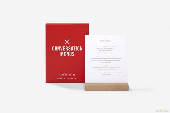 Conversation Menus: questions to foster friendship and bring meals to life - The School of Life [KSIĄŻKA]
