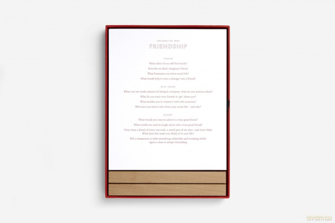 Conversation Menus: questions to foster friendship and bring meals to life - The School of Life [KSIĄŻKA]