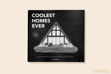 Coolest Homes Ever: An Adult Coloring Book of Tiny Homes, Airstreams, A-Frames, and Other Unique Houses - Alli Koch [KSIĄŻKA]
