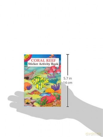 Coral Reef Sticker Activity Book (Dover Little Activity Books Stickers) - Helen Mortimer [KSIĄŻKA]