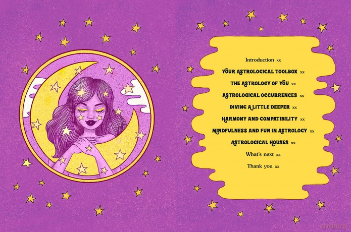 Cosmic Companion Workbook: A Guide for Incorporating Astrology Into Your Life - The Pulp Girls [KALENDARZ]