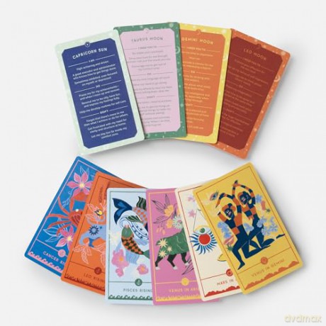 Cosmic Parenting: A Birth Chart Deck for Kids, Parents, and Families: 80 Astrology Cards - Jennifer Freed [KSIĄŻKA]