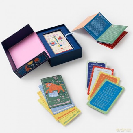 Cosmic Parenting: A Birth Chart Deck for Kids, Parents, and Families: 80 Astrology Cards - Jennifer Freed [KSIĄŻKA]