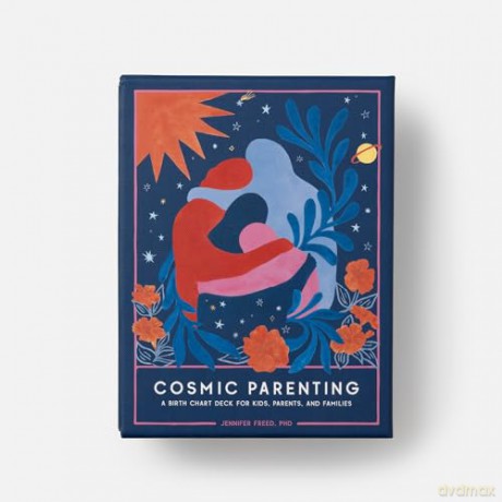 Cosmic Parenting: A Birth Chart Deck for Kids, Parents, and Families: 80 Astrology Cards - Jennifer Freed [KSIĄŻKA]