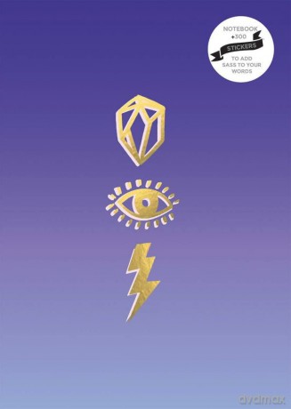 Cosmic Power: Journal with 300 Now Age themed stickers (Sticker Power) [KSIĄŻKA]