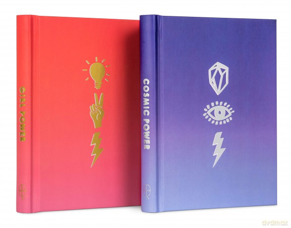 Cosmic Power: Journal with 300 Now Age themed stickers (Sticker Power) [KSIĄŻKA]