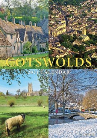 Cotswolds A5 Calendar 2024 - Chris Andrews [KSIĄŻKA]