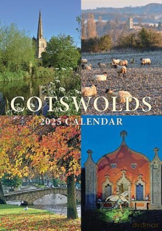 Cotswolds A5 Calendar 2025 - Chris Andrews [KSIĄŻKA]