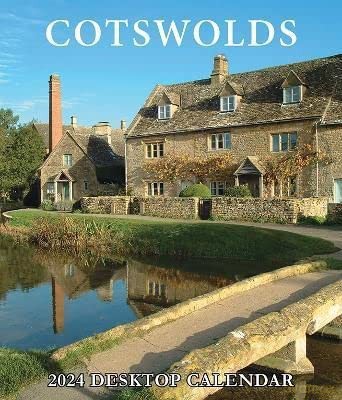 Cotswolds Large Desktop Calendar - 2024 - Chris Andrews [KSIĄŻKA]