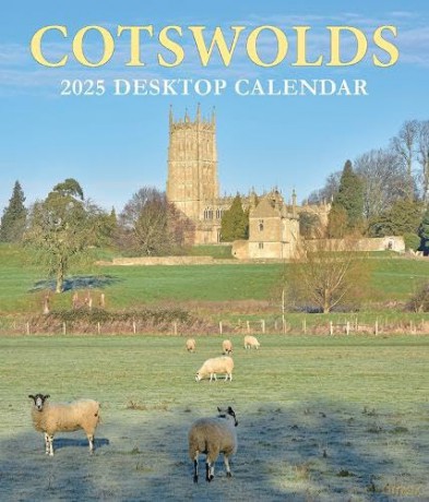 Cotswolds Large Desktop Calendar - 2025 - Chris Andrews [KSIĄŻKA]