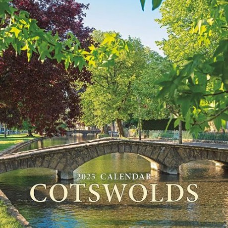 Cotswolds Large Square Calendar - 2025 - Chris Andrews [KSIĄŻKA]