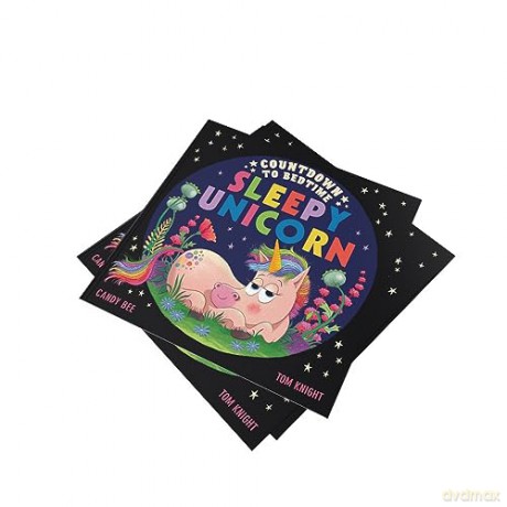 Countdown to Bedtime Sleepy Unicorn: Help young kids ease into their sleep routine with this magical new illustrated counting book series! - Candy Bee [KSIĄŻKA]