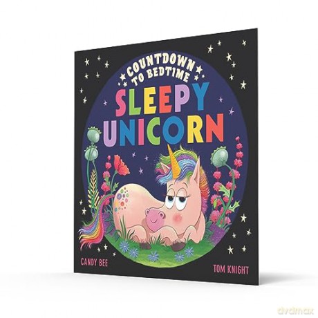 Countdown to Bedtime Sleepy Unicorn: Help young kids ease into their sleep routine with this magical new illustrated counting book series! - Candy Bee [KSIĄŻKA]