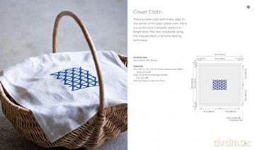 Counted Sashiko Embroidery: 31 Projects with 80 Kogin and 200 Hishizashi Patterns - Keiko Sakamoto [KSIĄŻKA]