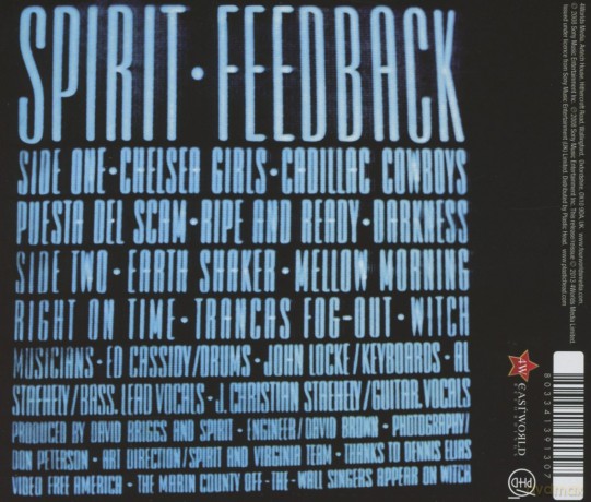 Spirit: Feedback [CD]