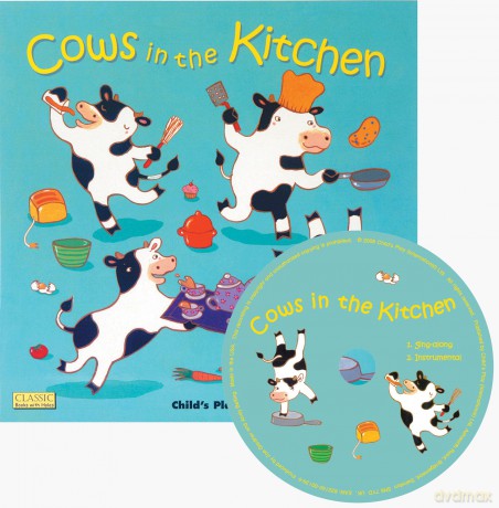 Cows in the Kitchen (Classic Books with Holes UK Soft Cover with CD) - Airlie Anderson [KSIĄŻKA]
