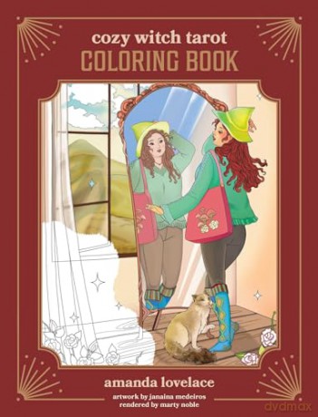 Cozy Witch Tarot Coloring Book - Amanda Lovelace [KSIĄŻKA]