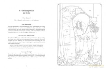 Cozy Witch Tarot Coloring Book - Amanda Lovelace [KSIĄŻKA]