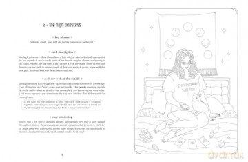 Cozy Witch Tarot Coloring Book - Amanda Lovelace [KSIĄŻKA]