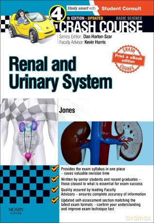 Crash Course Renal and Urinary System Updated Print + eBook edition - Timothy L Jones MBChB (Hons) [KSIĄŻKA]