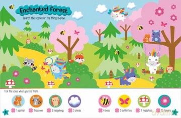 Create and Play Create and Play Unicorns Activity Book - Naomi Churn [KSIĄŻKA]