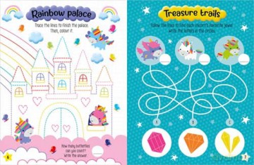 Create and Play Create and Play Unicorns Activity Book - Naomi Churn [KSIĄŻKA]