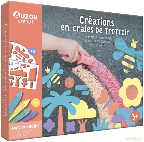 Créations En Craies De Trottoir - Mark Blok [KSIĄŻKA]