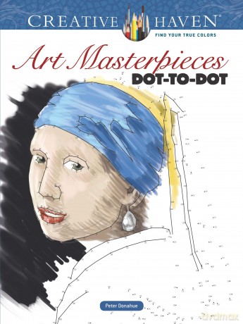 Creative Haven Art Masterpieces Dot-to-Dot - Peter Donahue [KSIĄŻKA]