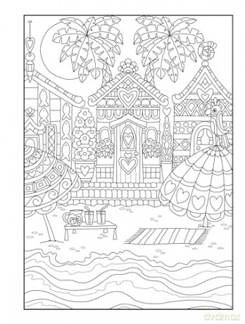 Creative Haven Daydreams Coloring Book - Angela Porter [KSIĄŻKA]
