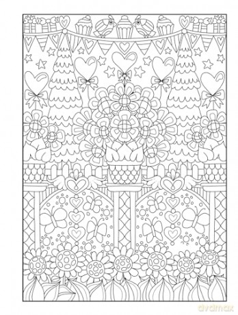 Creative Haven Daydreams Coloring Book - Angela Porter [KSIĄŻKA]