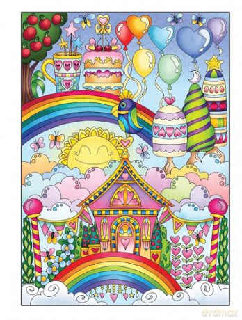 Creative Haven Daydreams Coloring Book - Angela Porter [KSIĄŻKA]
