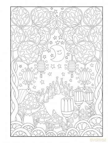 Creative Haven Daydreams Coloring Book - Angela Porter [KSIĄŻKA]