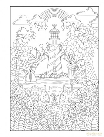 Creative Haven Daydreams Coloring Book - Angela Porter [KSIĄŻKA]